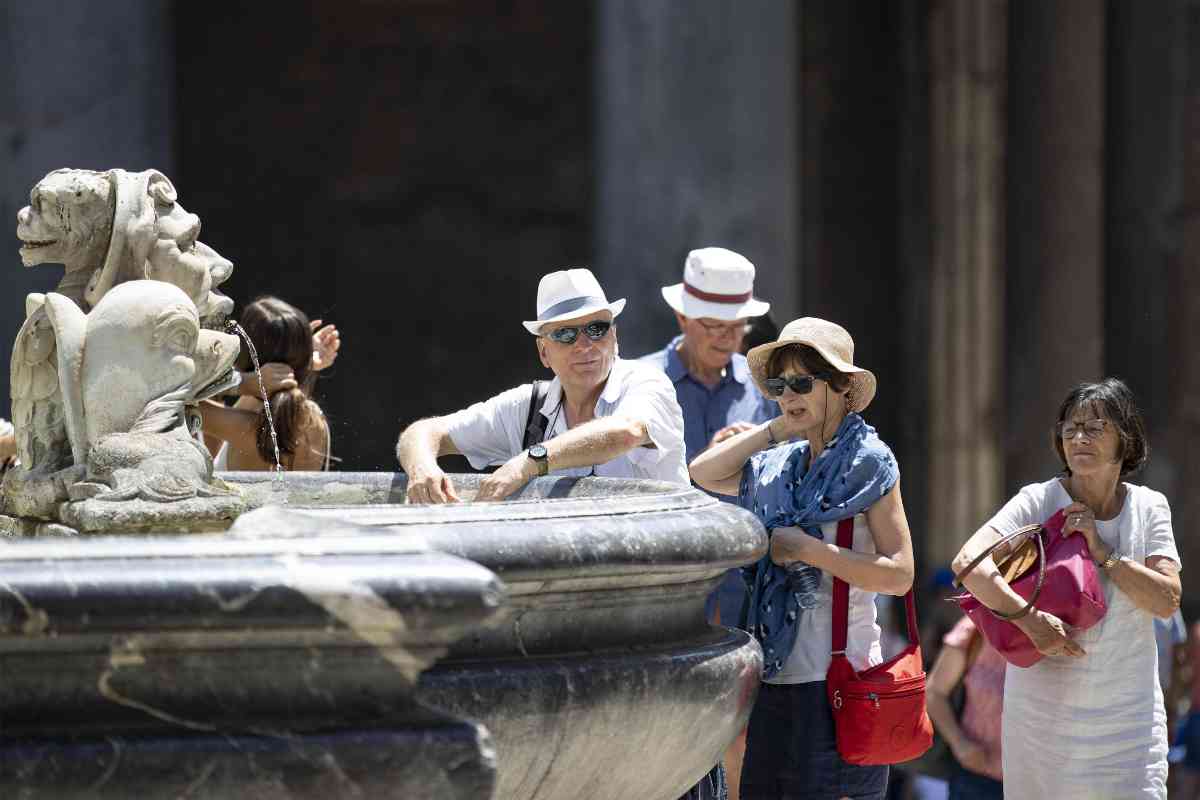 Turisti a Roma