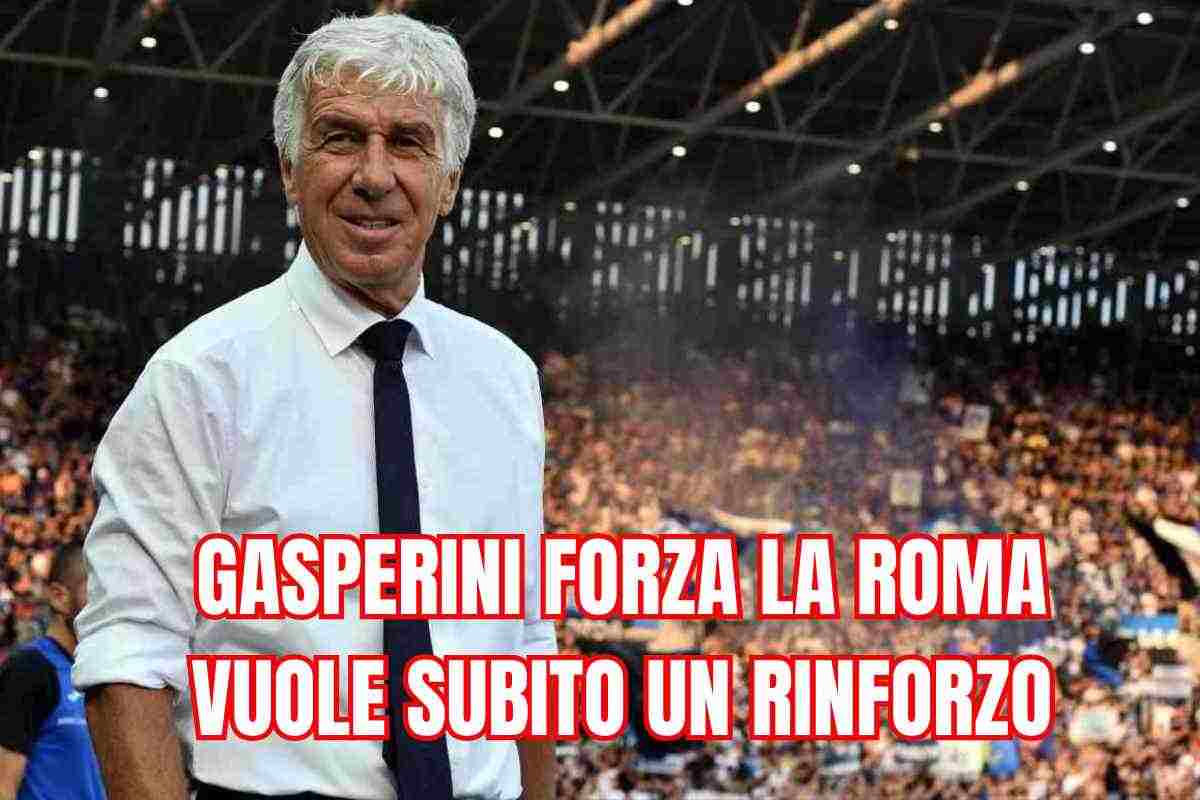 Roma, pressing di Gasperini per un rinforzo: lo vuole a tutti i costi!