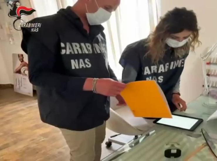 I controlli dei carabinieri del Nas