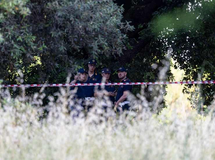 Il luogo del ritrovamento dei corpi