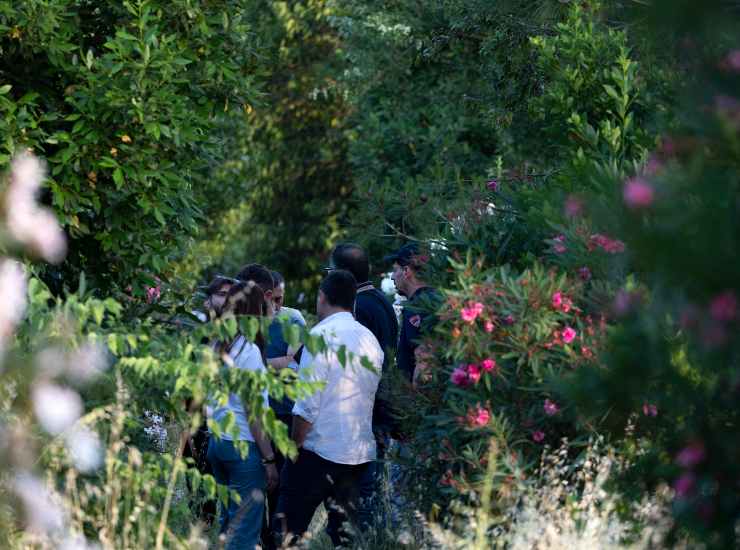 Il luogo del ritrovamento dei cadaveri