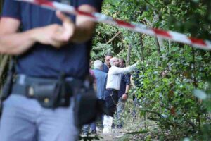 Il luogo del ritrovamento dei cadaveri