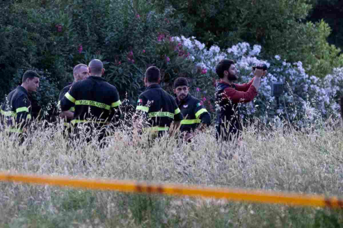 Forze dell'ordine a Villa Pamphili