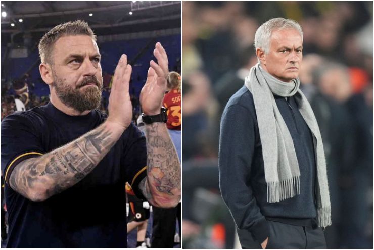 De Rossi e Mourinho
